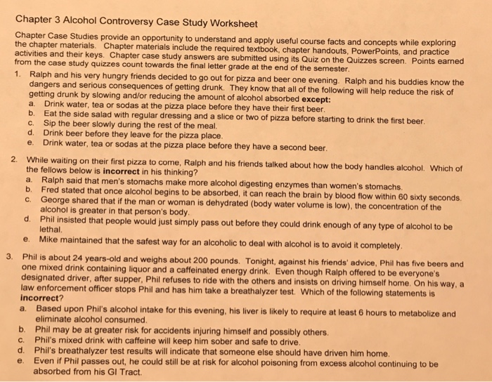 Solved Chapter 3 Alcohol Controversy Case Study Worksheet(02)