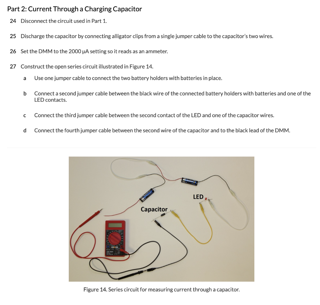 How did the current change when the circuit was | Chegg.com