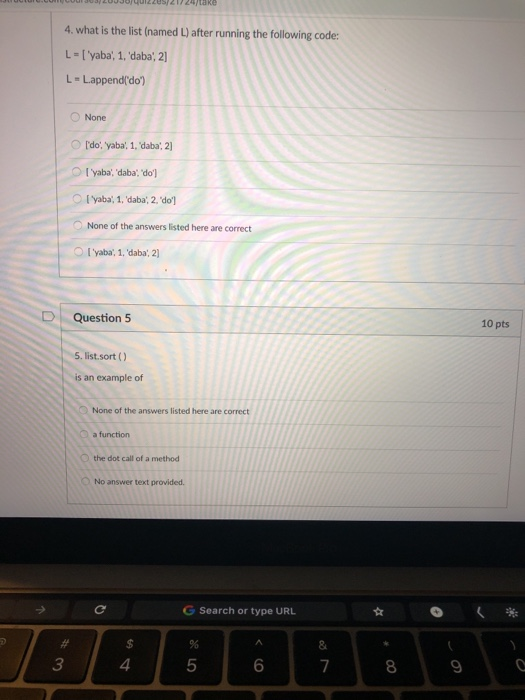Solved D Question 1 1. The main difference between a tuple | Chegg.com