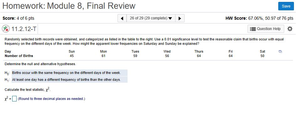 Solved Homework: Module 8, Final Review Save Score: 4 Of 6 | Chegg.com