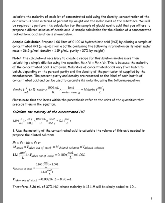 Solved Laboratory Exercise 2 Introduction to pH and Buffers