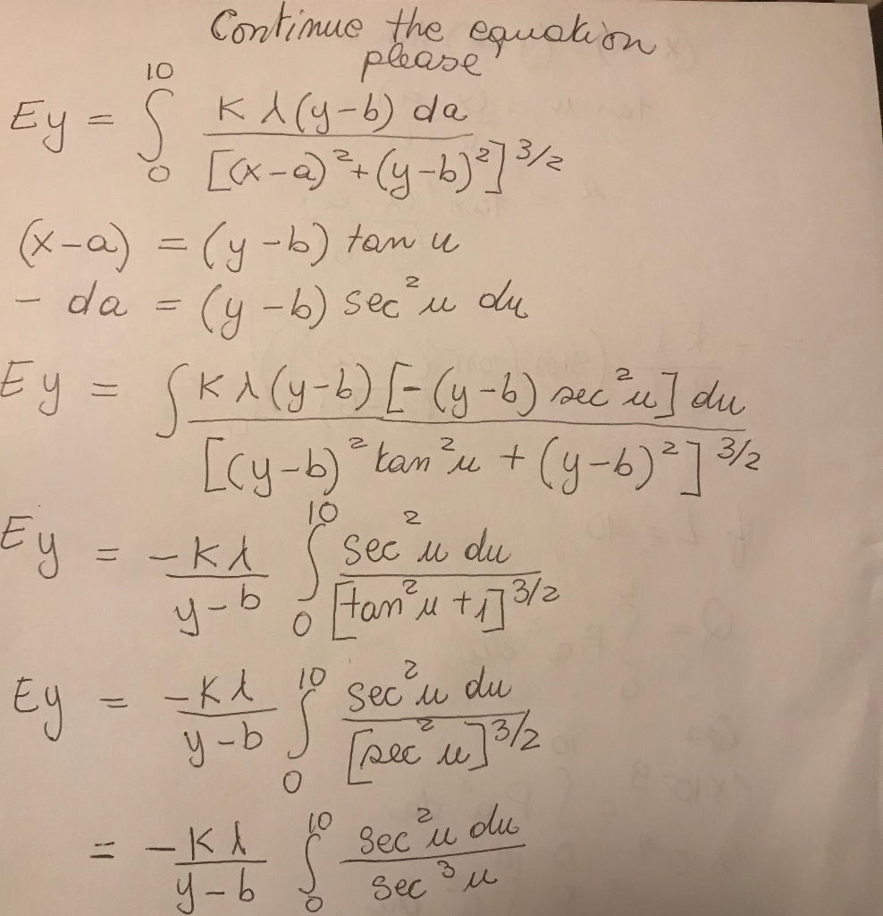 Solved Io Continue The Equation Please Ey 5 Kd Y B Da O Chegg Com