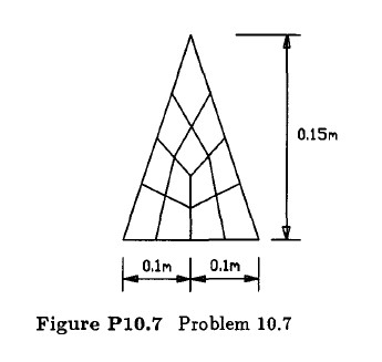 Find the deflection of a triangular shape of plate | Chegg.com