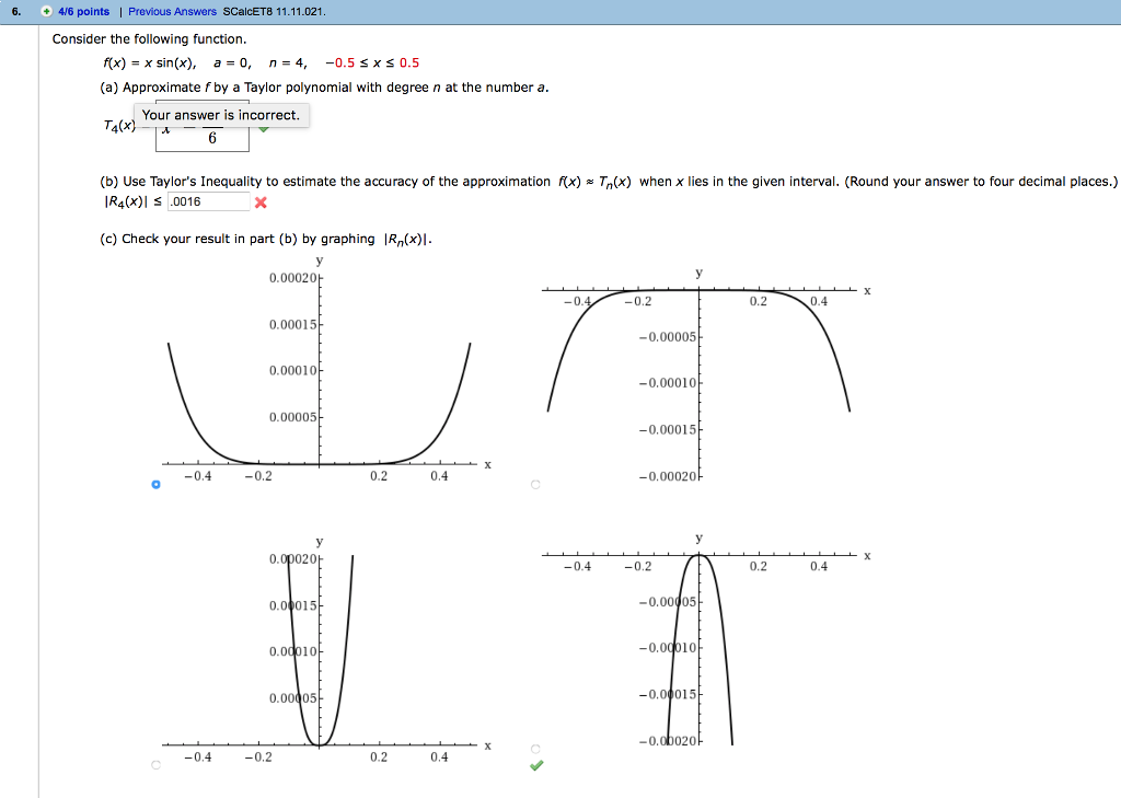 Solved Consider the following function. f(x) = x sin(x), | Chegg.com