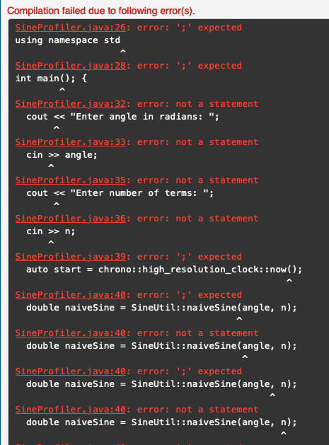 Solved Using the following 2 codes, please help fix the | Chegg.com
