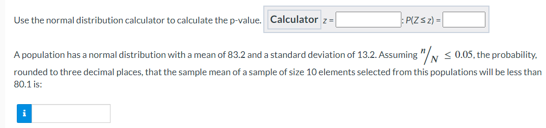 Solved Use the normal distribution calculator to calculate | Chegg.com
