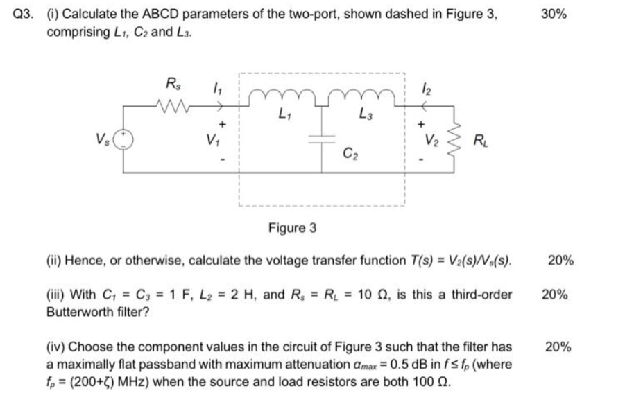 Solved PLEASE PROVIDE ANSWER FOR PART (iv) ONLY 30% (i) | Chegg.com