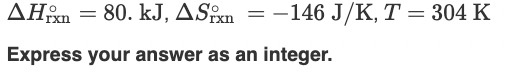 Solved \r\n\r\n\r\n\\[ \\Delta H_{\\mathrm{rxn}}^{\\circ}=80 | Chegg.com