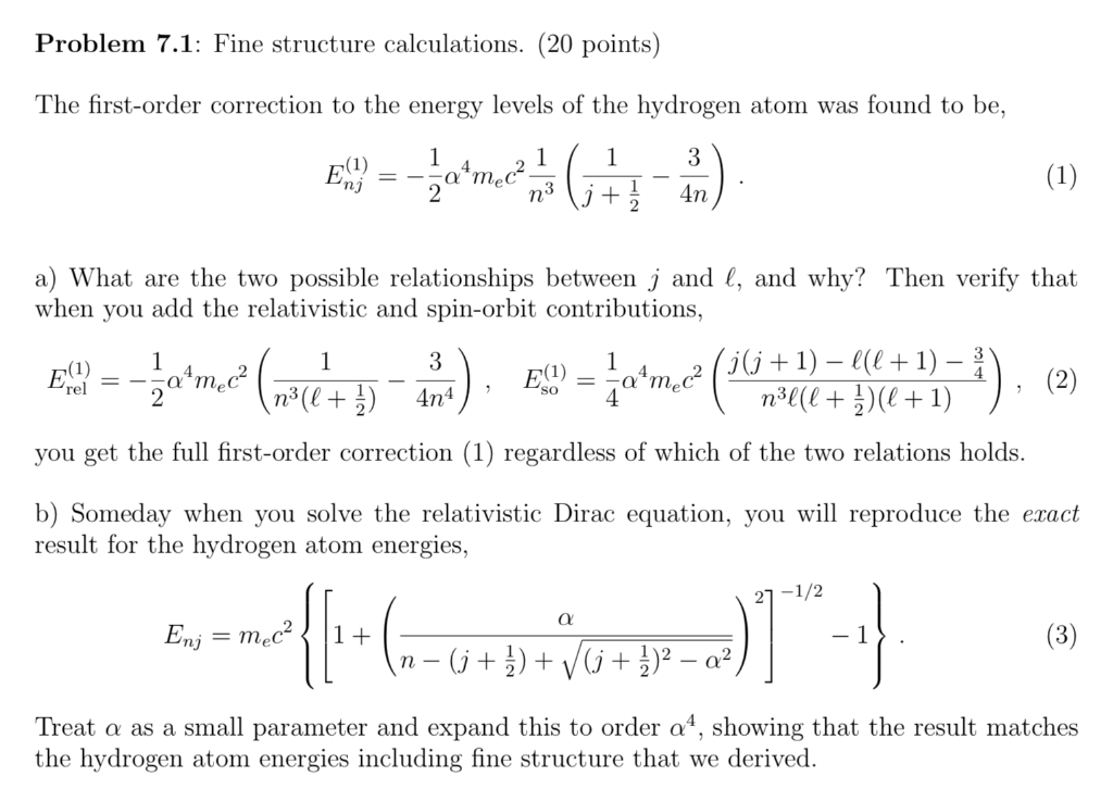 Dirac's equation solution of hydrogen atom