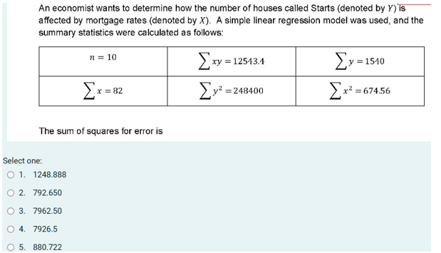 Solved An economist wants to determine how the number of | Chegg.com