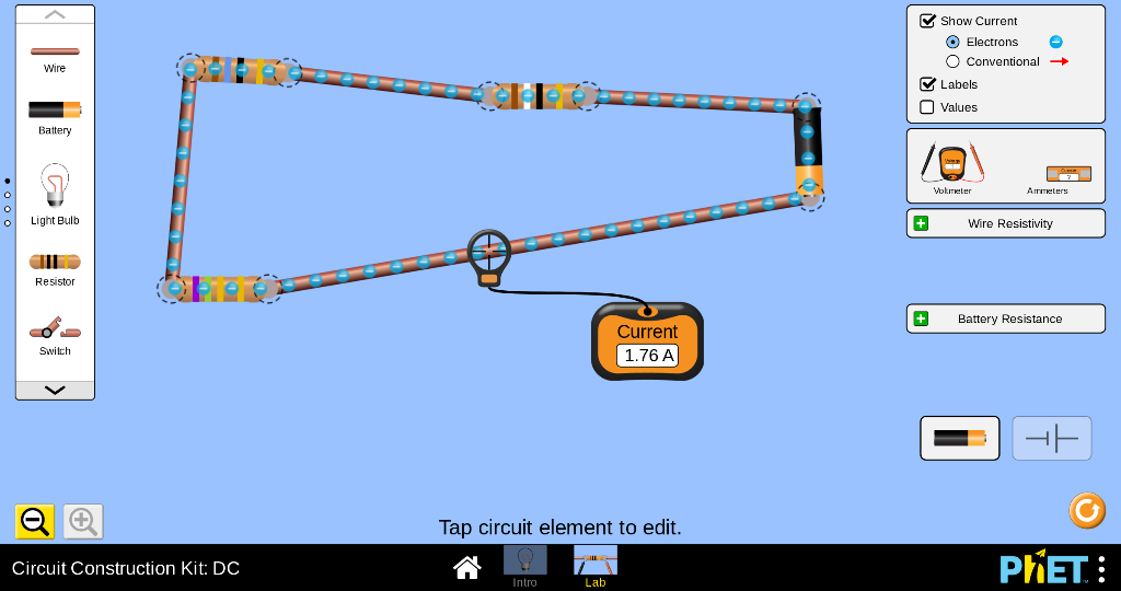 Solved Three resistors in series with one battery. Resistor | Chegg.com