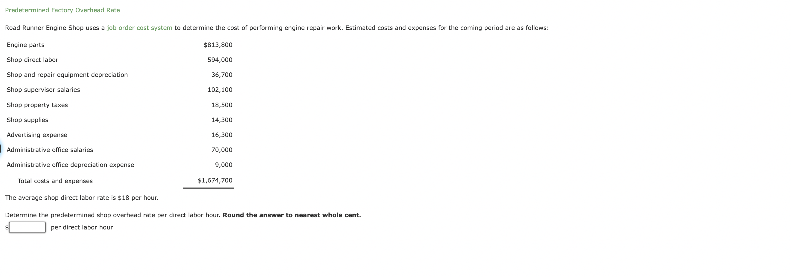 Solved Entries for Direct Labor and Factory Overhead