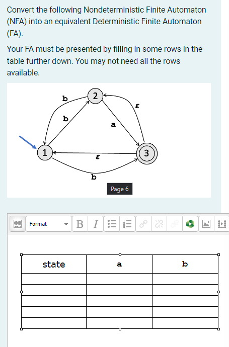 Solved Convert The Following Nondeterministic Finite | Chegg.com