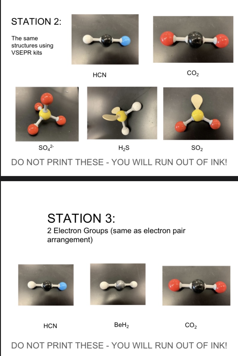SCH4U VSEPR Assignment See:Images for VSEPR | Chegg.com