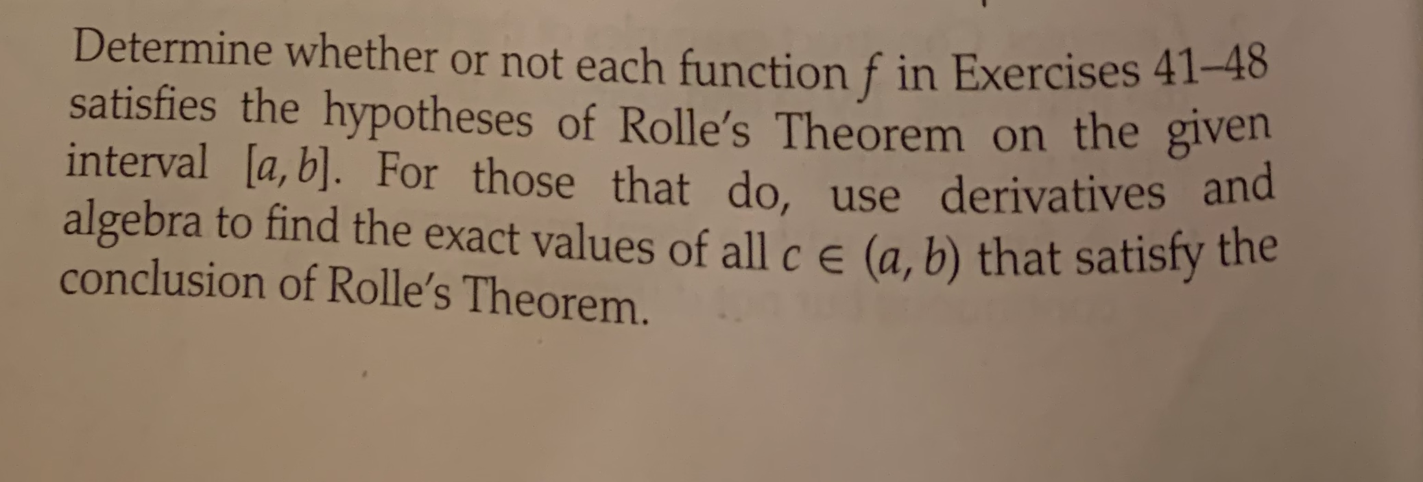 Solved Determine whether or not each function f in Exercises | Chegg.com