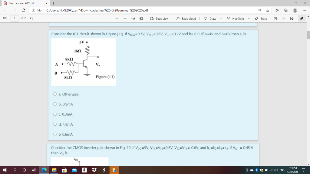 Solved E Final Summer Pdf 2 File Cusers Hp ryz Chegg Com