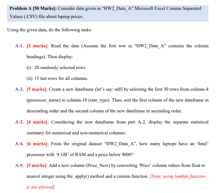 Solved B 4. 6 marks Handling NaN values Drop all columns