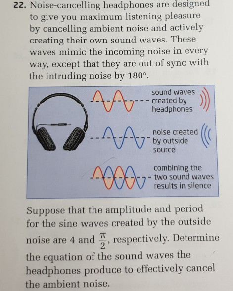 Noise cancelling sound online waves