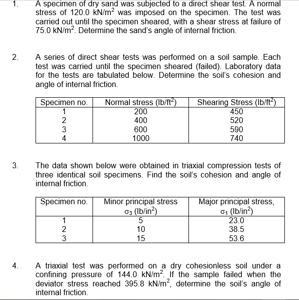 a-specimen-of-dry-sand-was-subjected-to-a-direct-shear-test-a-normal-stress-of-120-0-kn-m-was