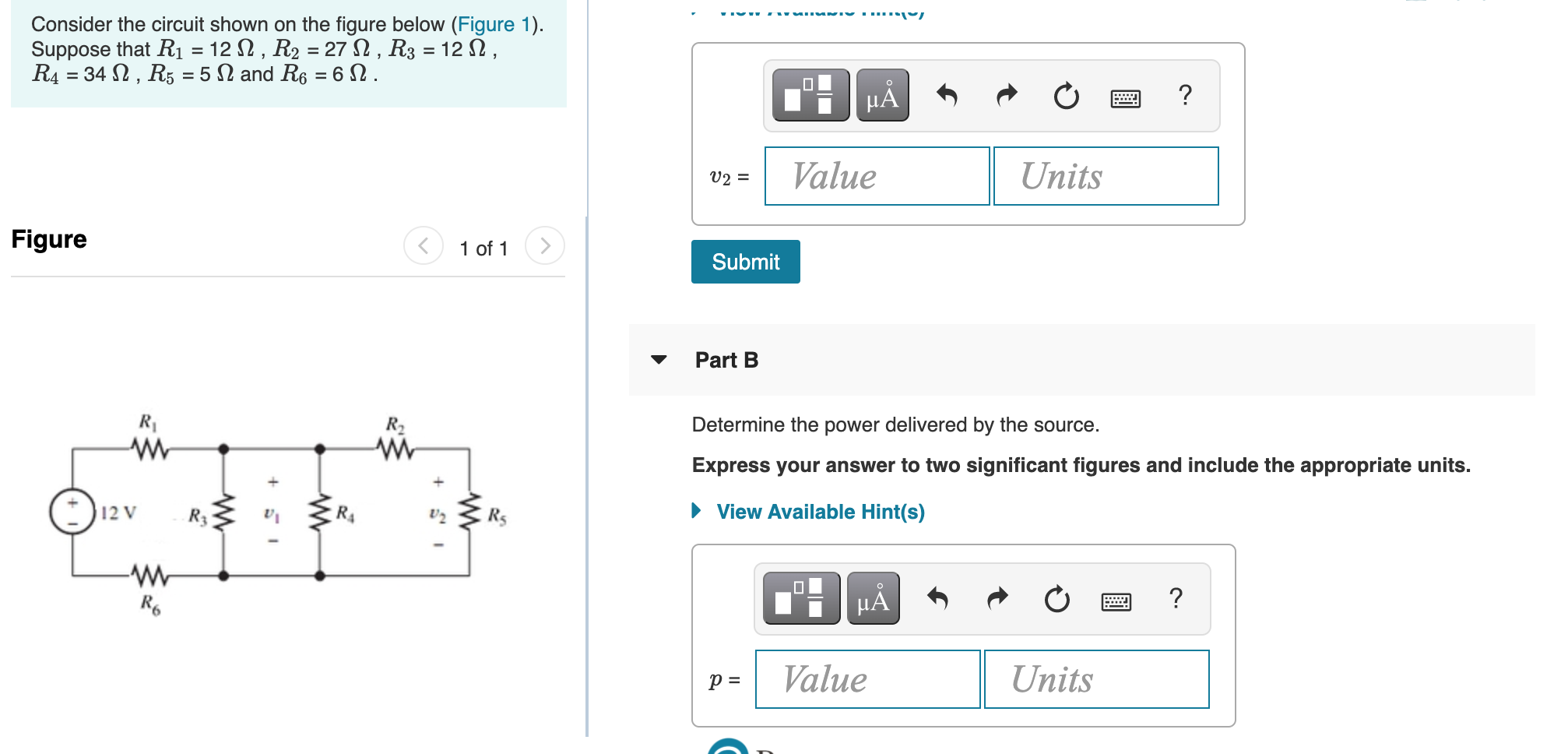 Solved . Consider the circuit shown on the figure below | Chegg.com