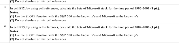 Problem 12-27 The spreadsheet below has data on | Chegg.com