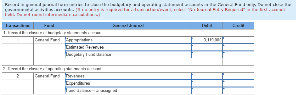 Solved Record in general journal form entries to close the | Chegg.com