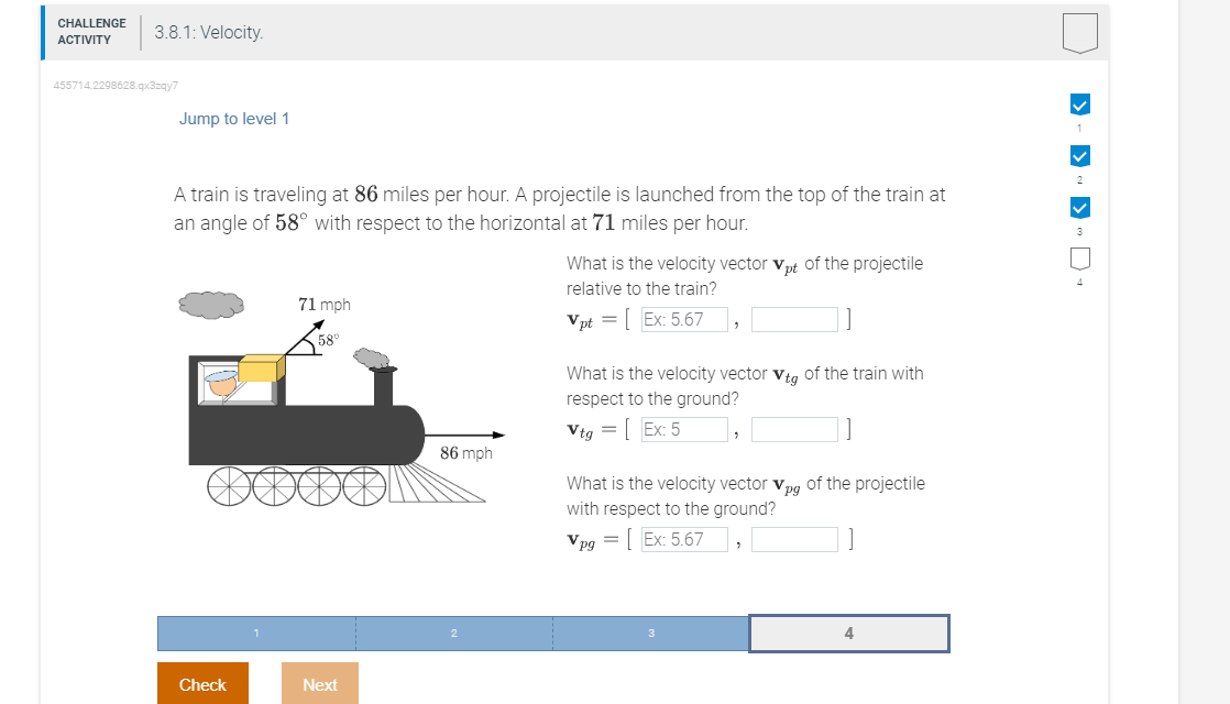 Solved A Train Is Traveling At 86 Miles Per Hour. A | Chegg.com