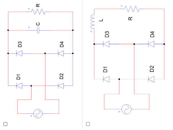 Solved Identify which of the following diode rectifier | Chegg.com