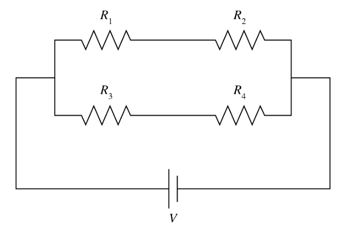 Solved A circuit contains four resistors. Resistor 𝑅1 has a | Chegg.com