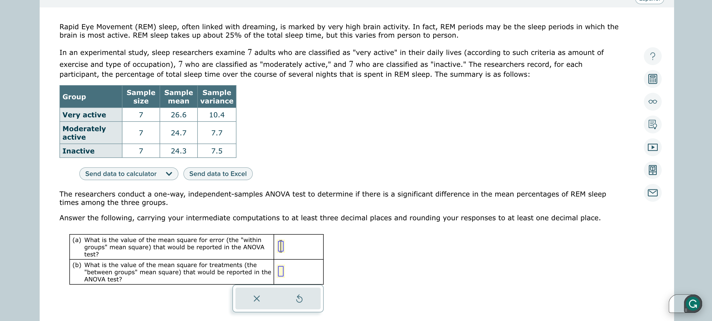 Solved Rapid Eye Movement (REM) sleep, often linked with