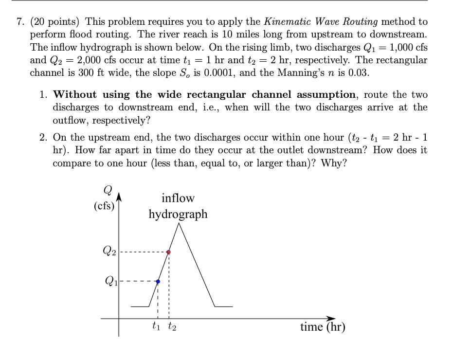 Solved 7. (20 points) This problem requires you to apply the | Chegg.com