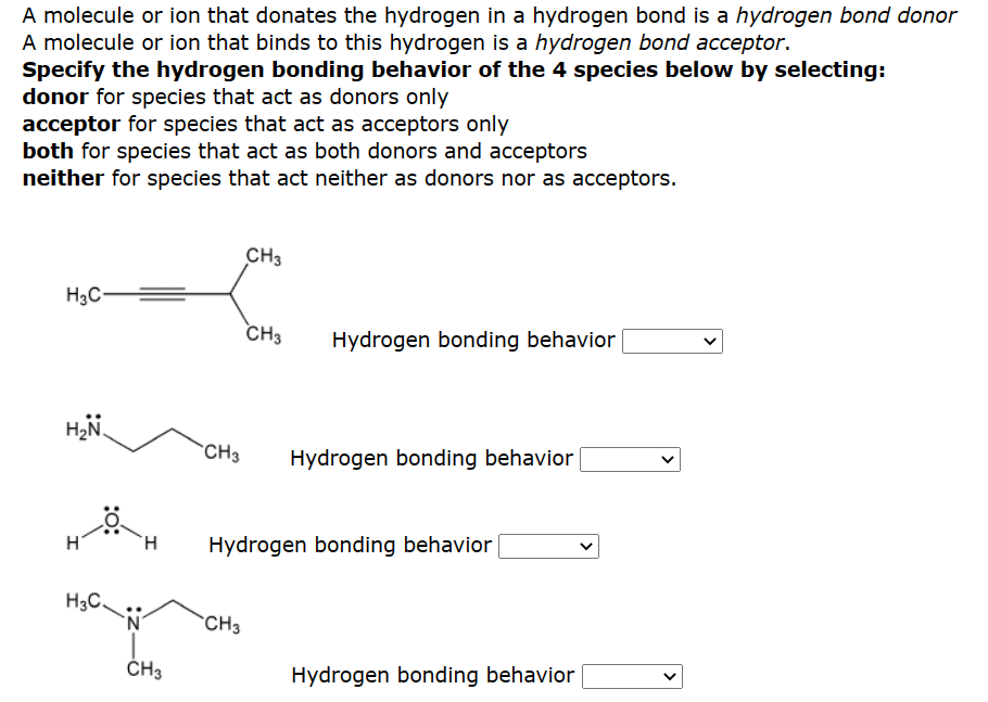 Solved A molecule or ion that donates the hydrogen in a | Chegg.com