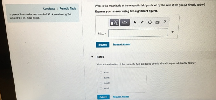 Solved What is the magnitude of the magnetic field produced | Chegg.com