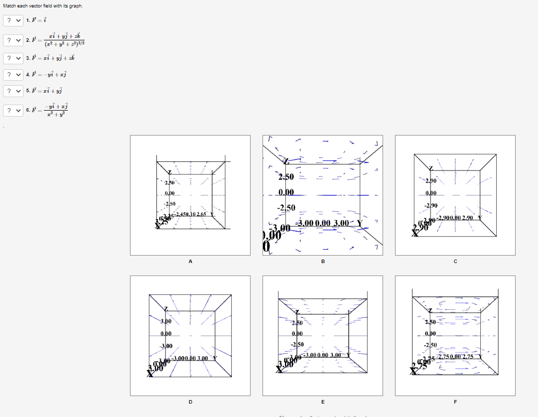 solved-each-vector-field-shown-shown-represents-the-force-on-chegg