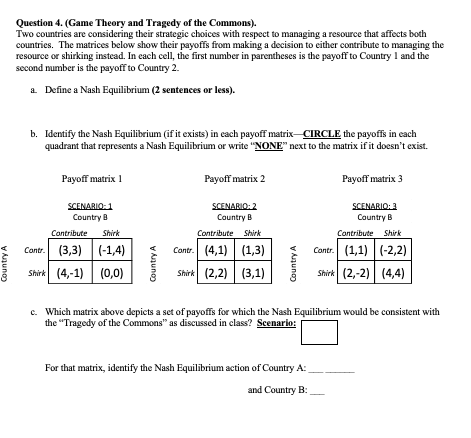 Teaching Game Theory and the Tragedy of the Commons in Middle School -  Population Education