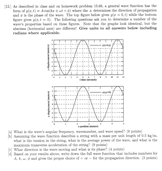 Solved [12.) As described in class and on homework problem | Chegg.com
