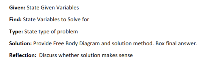Solved Given: State Given Variables Find: State Variables to | Chegg.com