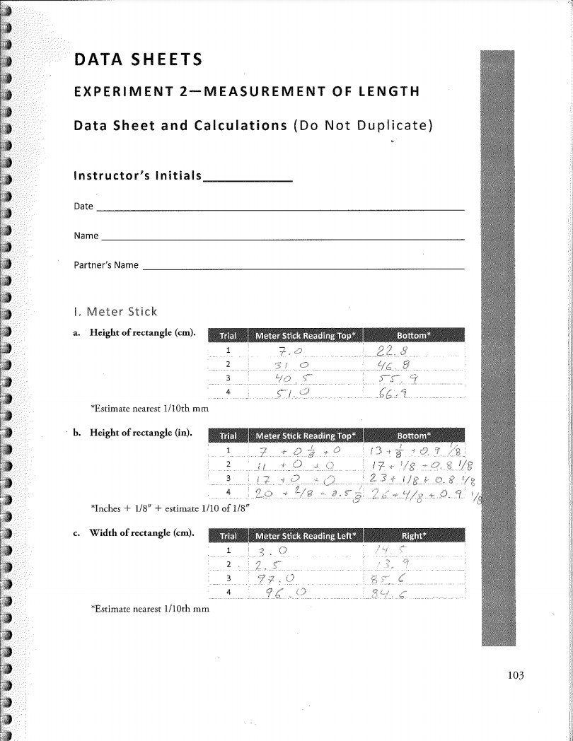 Measurement of length