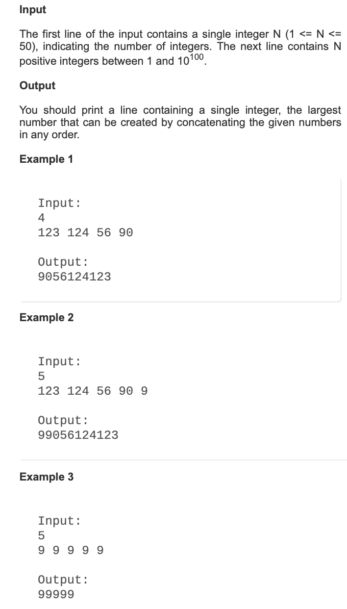 Solved Input The First Line Of The Input Contains A Single Chegg Com