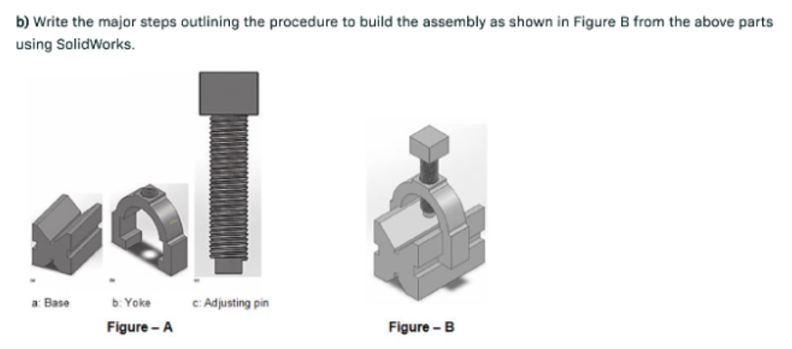Solved b) Write the major steps outlining the procedure to | Chegg.com