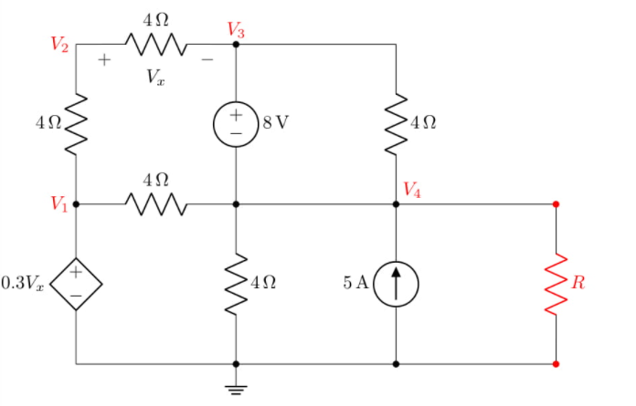 Solved Question Use Nodal Analysis or source | Chegg.com