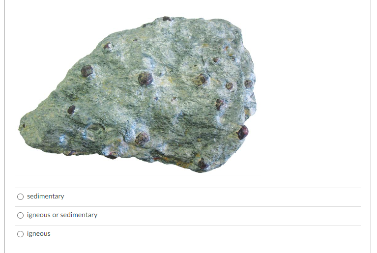 Solved Topic Identify the protolith for unknown metamorphic