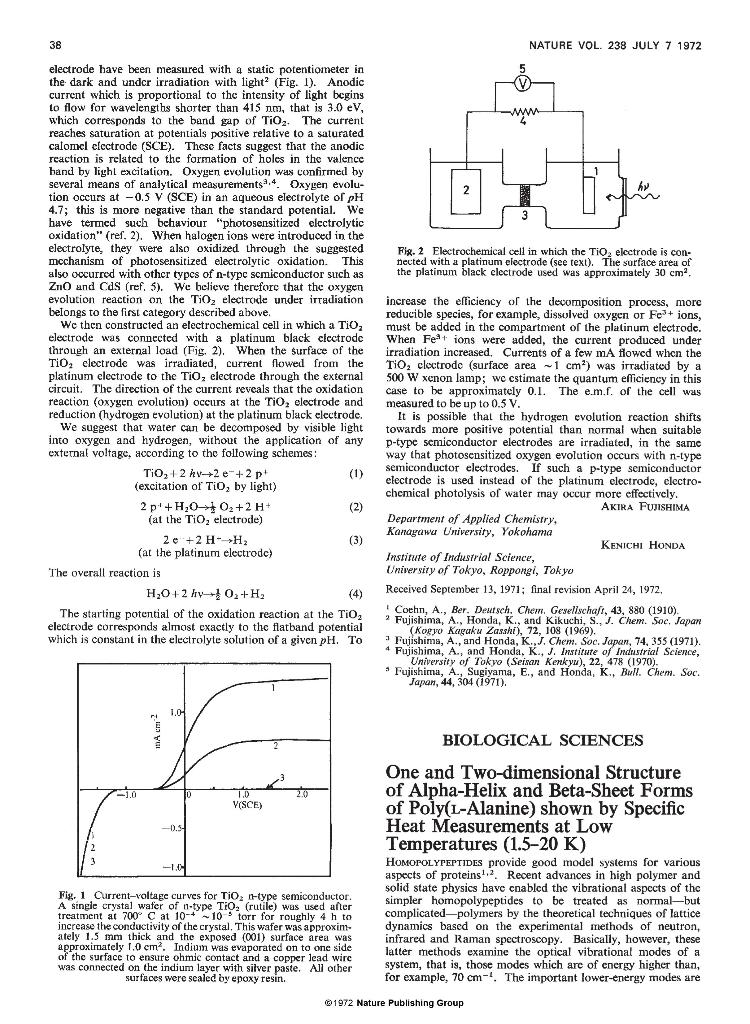 In the following paper Electrochemical Photolysis of