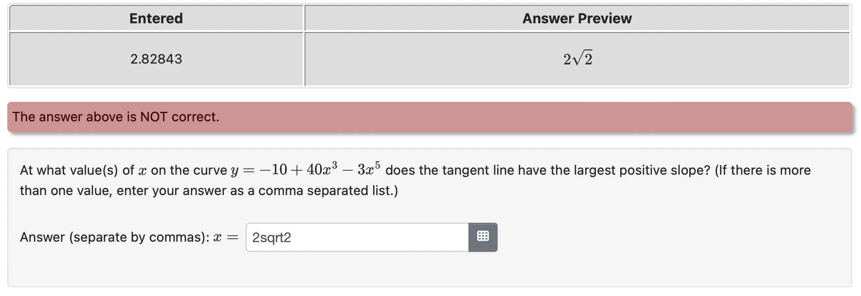what is the value of x 5cm 3cm 40cm 2x 10