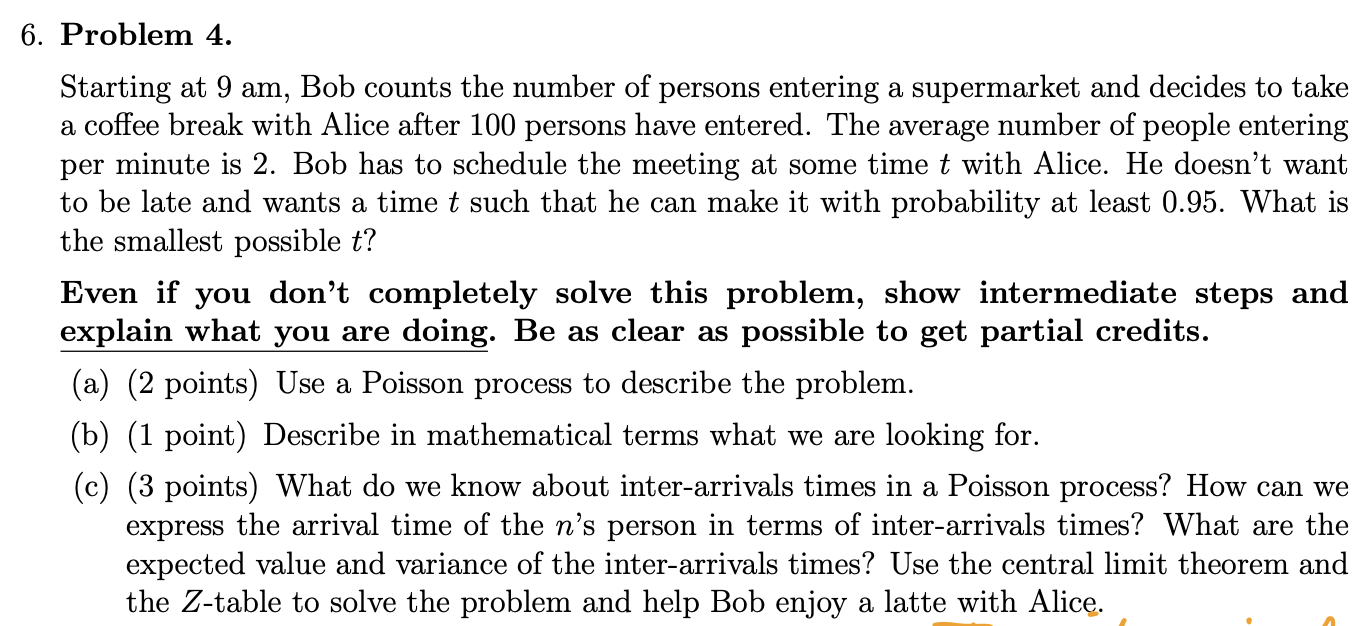 Solved Starting at 9 am, Bob counts the number of persons | Chegg.com