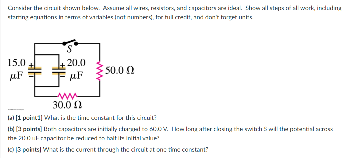 Solved Consider the circuit shown below. Assume all wires, | Chegg.com