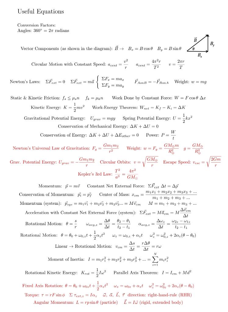 Solved Conversion Factors: Angles: 360∘=2π radians Vector | Chegg.com