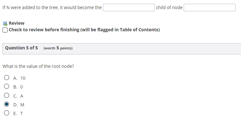 Solved Use The Following Binary Search Tree To Answer The | Chegg.com