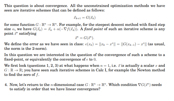 This question is about convergence. All the | Chegg.com