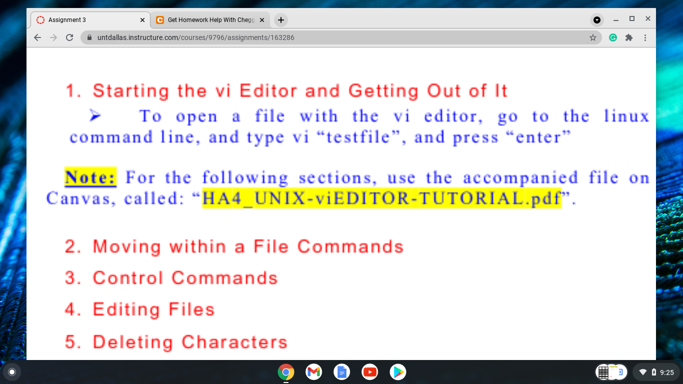 Solved Assignment 3 х C Get Homework Help With Chegg X + х { | Chegg.com